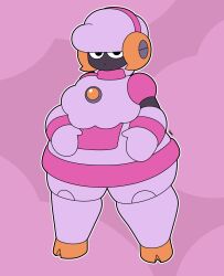 1girls android android_girl big_breasts breasts chubby chubby_female cosplay dorahden female mega_man mega_man_10 mya_(dorahden) robot robot_girl sheep_man thick_thighs wide_hips