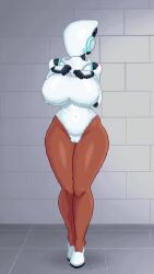 1girls 2d 2d_animation animated bouncing_breasts breasts clothing dark-skinned_female haydee haydee_(game) hips huge_breasts large_breasts no_sound pixel_art robot_girl skin_tight tagme thick_thighs thighs tummy vagina video waifupixelart wide_hips