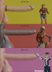 3d big_balls big_penis cock_chart cock_ring dictator_meep ember_(fortnite) fortnite futanari gigantic_penis huge_penis measurements my_hero_academia ochako_uraraka penis penis_size_chart penis_size_comparison rustler size_comparison size_difference smaller_futanari text uncensored