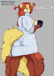 big_ass breasts bubble_butt delphox huge_ass pokémon_(species) pokemon princesssamoyed