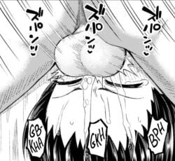 balls_deep ballsack deepthroat devouring_cock face_fucking facial fellatio kono_subarashii_sekai_ni_shukufuku_wo! megumin oral oral_sex poncocchan satou_kazuma tagme throat_swabbing