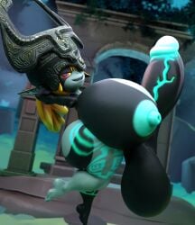 imp midna from nintendo by spookieshade