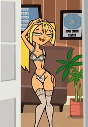 accurate_art_style bridgette_(tdi) cartoon_network commission elinor_the_witch ellissummer female_only hornyhobbit lingerie mother-of-trolls socks tagme thigh_socks thighhighs total_drama_island white_socks