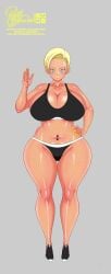 android 18 from dragon ball by repv