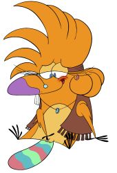 beaver blush female female_only fingering fingering_pussy fingering_self hippie kingofthejungle1993 nickelodeon pussy_juice rodent the_angry_beavers treeflower