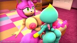 16:9 1futa 1girls 3d 3d_(artwork) 3d_animation amy_rose animated anthro anthro_penetrated ass barefoot bed big_areola big_ass big_breasts big_butt big_nipples blue_body breasts chao_(sonic) digital_media_(artwork) door duo eulipotyphlan feet female female_penetrated furniture futa_on_female futanari genitals green_eyes gynomorph gynomorph/female gynomorph_penetrating gynomorph_penetrating_female hair hedgehog high_framerate huge_areola huge_breasts huge_nipples humanoid humanoid_on_anthro humanoid_penetrating humanoid_penetrating_anthro intersex intersex/female intersex_penetrating intersex_penetrating_female mammal multicolored_body nipples no_sound nude on_bed penetration penile penile_penetration penis penis_in_pussy pink_body pink_hair pussy sega sex short_playtime sonic_(series) sonic_the_hedgehog_(series) tan_body two_tone_body vagina vaginal_penetration video wector widescreen