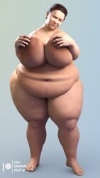 3d 3d_(artwork) areolae bbw belly big_ass big_belly big_breasts breasts brown_areola brown_nipples daz3d daz_studio fat_ass fat_woman female gilf hands_on_hips headscarf hips large_areolae large_ass large_belly large_breasts large_nipples legs looking_at_viewer lowhangingfruit3d_(artist) mature_female mature_woman naked naked_female nipples nude nude_female obese old older_female original_character overweight overweight_female pinup ssbbw thick_ass thick_legs thick_thighs thighs ugly_bitch ugly_woman wide_hips