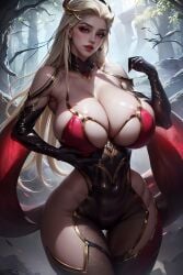 ai_generated curvaceous curvy_body curvy_female curvy_figure evelynn female_focus female_only huge_breasts league_of_legends long_hair stable_diffusion unartist voluptuous voluptuous_female