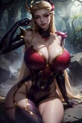 ai_generated curvaceous curvy_body curvy_female curvy_figure evelynn female_focus female_only huge_breasts league_of_legends seductive_look stable_diffusion unartist voluptuous voluptuous_female wide_hips