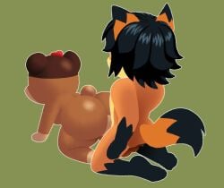 animal_crossing anthro duo female female_penetrated furry furry_only june_(animal_crossing) male male/female male_penetrating male_penetrating_female nintendo nude omegasunburst scorch_the_fox sex straight tagme tail