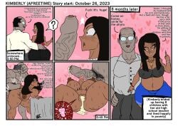 afreetime ass bad_end big_ass big_belly big_breasts big_butt big_penis bigger_male bimbofication black_hair blowjob breasts color colored comic comic_panel corruption dark-skinned_female dark-skinned_male dark_skin dirty_talk glasses hand_on_pregnant_belly happy heart heart-shaped_pupils impregnation impregnation_risk interracial kimberly_(afreetime) kiss_mark kissing married married_couple married_woman monochrome moral_degeneration narration nipple_bulge nipple_piercing nipples old_man older_male older_man_and_teenage_girl older_penetrating_younger original original_character panels penis penis_awe photo pregnant pregnant_belly pregnant_female pubic_hair queen_of_spades ring sex size_talk sketch smaller_female smiling smiling_at_viewer spectacles story tanned tanned_female tanned_girl tanned_skin tattoo tattoo_on_arm tattoo_on_belly tattoos teacher teacher_and_student text text_box tongue tongue_out tongue_piercing uncensored webcomic wedding_ring younger_female