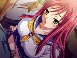 koiizumi_amane long_hair school_uniform serafuku tagme