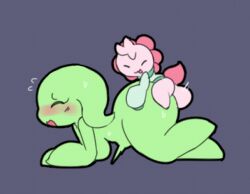 axii_(sleepysous) axolotl bella_(screwroot) big_balls bigger_female doggy_style plant_girl sleepysous small_dom_big_sub smaller_male