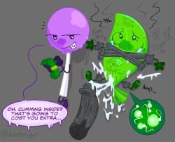 anonymous_male battle_for_dream_island cum dubstep_yuri excessive_cum heart-shaped_pupils impregnation leafy_(bfdi) lollipop_(bfdi) money object_shows penis penis_out rape speech_bubble tears text text_on_body