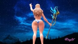 1girls 3d crystal_maiden dayana_velasco dota_2 nude rylai_the_crystal_maiden