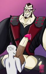 bara blowjob dr._blakk male male_only monster slugterra tagme ych