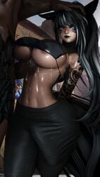 au ra from final fantasy by akaime lihzeh