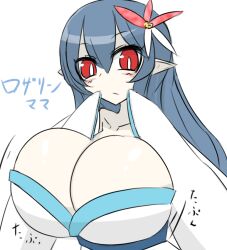 big_breasts bimbo breasts cleavage disgaea gigantic_breasts huge_breasts hyper_breasts kimono large_breasts massive_breasts nippon_ichi_software rozalin's_mother vaba