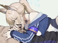 animal_ears animated bare_shoulders blonde_hair blowing blowjob blowjob_face blowjob_focus blowjob_only blue_archive blue_eyes censored choking choking_on_cock choking_on_penis closing_eyes deep_blowjob devoted_look devotion devotional devouring_cock devouring_penis femdom jacket_partially_removed kanna_(blue_archive) kanna_(swimsuit)_(blue_archive) longer_than_10_seconds lonklink loving_gaze moaning_female nyudachi_(va) ono_(onokiwi/ono_2608) oral oral_penetration oral_sex seducing seduction seductive seductive_eyes seductive_gaze seductive_look seductive_pose sexy_female shorter_than_30_seconds slurping slurping_cock sound sucking sucking_dick sucking_penis sucking_tip suggestive suggestive_fluid suggestive_gesture suggestive_look suggestive_posing tagme taking_cock tied_hair up_and_down video