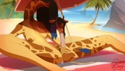 1futa animal_ears animal_genitalia animal_penis animated autofellatio balls balls_deep balls_grab beach black_hair blowjob blowjob_face blowjob_only breasts closed_eyes deep_blowjob deepthroat dick dickgirl dickgirl_only furry furry_only futa_focus futa_only futanari giraffe loop looping_animation oinkerboink palm_tree saliva saliva_on_penis saliva_trail sand sea sucking sucking_penis tagme tagme_(character) tail tall tropical umbrella video wet wet_penis yellow_body