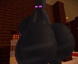 1girls 3d 3d_(artwork) anthro ass big_ass big_breasts big_butt big_thighs breasts completely_naked completely_naked_female dark-skinned_female dark_skin enderlady_(hbtheender) enderwoman female female_only hbtheender longer_than_3_minutes minecraft naked_female purple_eyes shorter_than_10_seconds solo solo_female sound tagme thick_ass thighs video