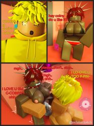 3d battle_for_dream_island bfdi big_ass big_breasts blush coinpin coiny_(bfdi) cum_inside high_resolution humanized jacknjellify male object_shows osc pin_(bfdi) red_hair roblox sex star_eyes the_power_of_two tpot vaginal_sex yellow_hair