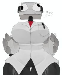 1girl 1girls 2d 2d_(artwork) 2d_artwork artist_name bald big_breasts blocky_head boobs boobs_focus breast_focus breasts clothed dialogue die_of_death_(roblox) english_text grey_body grey_skin harken_(die_of_death) lazy_eye lazy_eyes not_ai_generated not_porn raigken_(die_of_death) roblox roblox_game sfw shiny_skin shiny_thighs solo solo_female speech_bubble text thighs v3lixx_