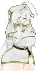 1girl 1girls 2d 2d_(artwork) 2d_artwork artist_name big_breasts blush boobs breasts caretaker_(die_of_death) civilian_(die_of_death) closed_eyes clothed clothed_female die_of_death_(roblox) fully_clothed nervous nervous_expression nervous_face nervous_female nervous_smile nervous_sweat not_ai_generated not_porn roblox roblox_game robloxian sfw shiny shiny_skin shiny_thighs smile smooth_skin solo solo_female solo_focus source_request thick_thighs thighs v3lixx_