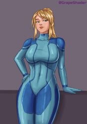 samus aran from metroid by grapeshader