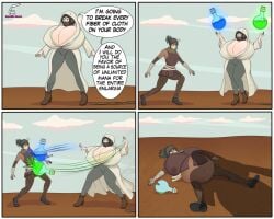 belly belly_expansion belly_inflation breast_expansion breast_growth breast_press breasts_bigger_than_head comic comic_page comic_panel dizzy expansion expansion_cinema female female_only forced forced_growth growth growth_sequence hitama huge_areola huge_belly nipples nipples_visible_through_clothing patreon_reward patreon_username potion potion_bottle translucent_clothing translucent_underwear