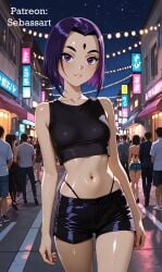 raven (dc) from patreon by sebassart