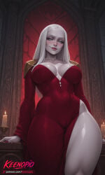1girl 1girls 2d absurdres ai ai_art ai_generated anime_girl anime_style artist_name best_quality big big_ass big_breasts big_butt breasts carmilla colored detailed_background digital_art female female_only full_body high_quality highres keenopio looking_at_viewer masterpiece patreon portrait rule34 signature smile solo upper_body waifu watermark