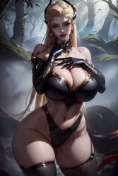 ai_generated coven_evelynn curvaceous curvy_body curvy_female eclipse_series evelynn female_focus female_only huge_breasts league_of_legends sole_female solo solo_female solo_focus stable_diffusion unartist voluptuous voluptuous_female