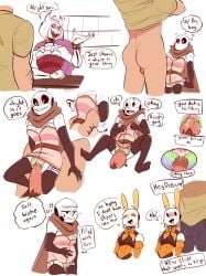 2d 2d_(artwork) 2d_artwork alternate_universe animated_skeleton big_dom_small_sub color comic cumflation dialogue dream_sans dream_sans_(fan_character) dreamtale dreamtale_(undertale_fanfiction) ectoplasm ectopussy english english_dialogue english_text ghostskeleto human ink_sans ink_sans_(fan_character) inktale male_penetrating multicolored_pussy pussy rainbow_pussy sans sans_au skeleton stomach_bulge tagme text undertale undertale_(series) undertale_au white_background whore