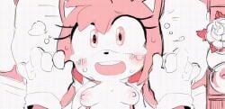 amy_rose animated anthro bedroom_eyes blush breasts female furry gif happy_sex heavy_breathing holding_hands implied_sex male oposa pillow sega small_breasts smile sonic_(series) sonic_the_hedgehog tears tears_of_pleasure uyu wholesome