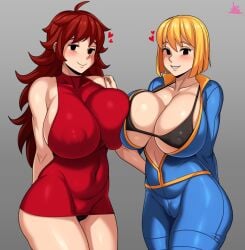 2020s 2022 2d 2d_(artwork) 2girls 3_fingers 5_fingers arm_on_ass arm_on_shoulder arms_behind_back artist_logo artist_name artist_signature ass beige_skin belly belly_button bending_over bethesda_softworks big_breasts big_butt big_hips big_nipples black_eyes black_panties blonde_female blonde_hair blonde_hair_female blush blushing_at_viewer bra breasts brown_hair brunette_hair caucasian_female cleavage cleavage_overflow closed_mouth clothed clothed_female clothes clothing color colored cropped cropped_legs crossover curvy curvy_body curvy_female curvy_figure curvy_hips demon demon_girl demon_humanoid demoness duo duo_focus ear ears ears_up erect_nipple erect_nipples erect_nipples_under_clothes erection erection_under_clothes erection_under_clothing eyelashes eyes fallout fallout_4 female female/female female_focus female_only fingernails fingers first_person_perspective first_person_view fnf friday_night_funkin genital_outline genital_slit genitals girlfriend_(friday_night_funkin) good_stuff grey_background half-dressed half_dressed half_nude hand_on_butt hand_on_shoulder hands_behind_back heart hearts_around_head hips horny horny_female human humanoid humanoid_genitalia imminent_threesome jacket jacket_open jmg large_breasts light-skinned light-skinned_female light_skin long_hair looking_at_viewer magic magic_user magical_girl mammal mammal_humanoid mob_face monster monster_girl monster_girl_(genre) mouth_closed multiple_females multiple_girls nail nails neck newgrounds nipple_bulge nipples nipples_visible_through_clothing no_dialogue nude nude_female open_eyes open_jacket panties pants partially_clothed partially_nude partially_undressed pov pov_eye_contact pussy pussy_bulge pussy_visible_through_clothes revealing revealing_breasts revealing_clothes revealing_clothing revealing_outfit short_hair showing_breasts showing_off simple_background smile smiling_at_viewer smirk smirking smirking_at_viewer suggestive suggestive_gesture suggestive_look suggestive_smile tease teasing teasing_viewer teeth teeth_clenched teeth_showing teeth_visible text thick_thighs thighs tight tight_clothes tight_clothing tight_fit tight_pants vagina vagina_visible_through_clothing vault_111 vault_girl vault_suit video_game video_game_character video_game_franchise video_games watermark white_body white_skin yellow_hair