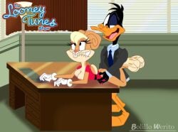 accurate_art_style bolillo_werito boss cartoony daffy_duck lola_bunny looney_tunes secretary the_looney_tunes_show