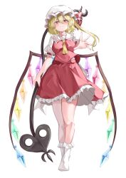 female flandre_scarlet highres maboroshi_mochi sfw solo tagme touhou weapon white_background