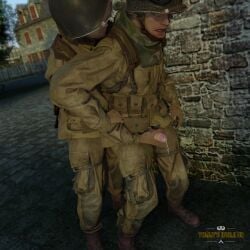 airborne helmet paratrooper soldier soldiers tommys_eagle_hq uniform world_war_2