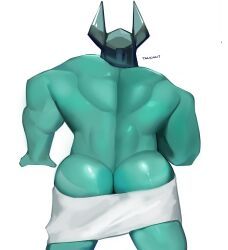 1boy ass ass_focus gay gay_male helmet league_of_legends male male_only mordekaiser muscular muscular_male solo solo_male thick_ass