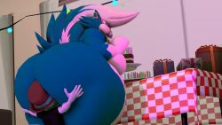 3d ass big_ass big_butt cake facesitting female mrrainbow nintendo oc pokemon pokemon_(species) shiny skunk skuntank tagme thick_ass thick_thighs