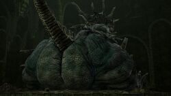 3d ass asylum_demon dark_souls dragon mrrainbow tagme