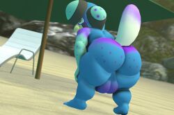 3d ass balls character_request copyright_request mrrainbow oc tagme