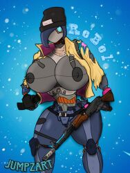 fortnite fortnite:_battle_royale huge_breasts jumpzartz rebel_(fortnite) robot robot_girl