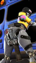 3d fortnite fortnite:_battle_royale futa_only futanari rebel_(fortnite) robot robot_girl