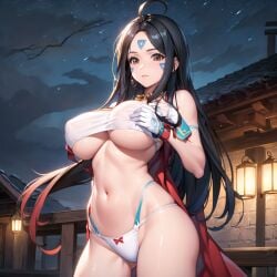 1girls ai_generated breasts clothing curvaceous curvy_body curvy_figure female female_focus female_only goddess huge_breasts large_breasts long_hair oh_my_goddess! pale-skinned_female pale_skin panties skuld solo_female solo_focus stable_diffusion