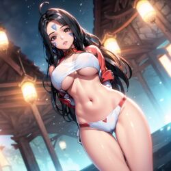 1girls ai_generated breasts clothing curvaceous curvy_body curvy_female curvy_figure female female_focus female_only goddess large_breasts long_hair oh_my_goddess! pale-skinned_female pale_skin panties seductive_look skuld stable_diffusion voluptuous voluptuous_female