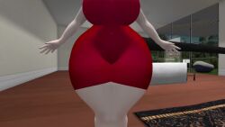 animated big_breasts breasts expansion hourglass_figure huge_breasts saavlewd sound tagme thick_thighs video virtual_youtuber wide_hips zer0264