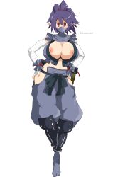 black_hair disgaea dismania female kunoichi_(disgaea) ninja nippon_ichi_software red_eyes