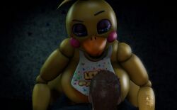 1boy 1girls 3d big_areola big_ass big_breasts big_nipples bigger_female breast_sucking breastfeeding breasts_out cowgirl_position female five_nights_at_freddy's five_nights_at_freddy's_2 fnaf leaning male night_guard_(fnaf) nursing on_the_floor rckke toy_chica_(fnaf)